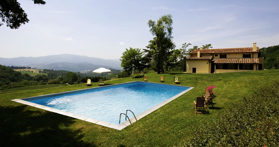 Holiday house with pool Barberino Tenuta Il Cerro Italy Resort Mugello holiday houses pools Tuscany luxury villas