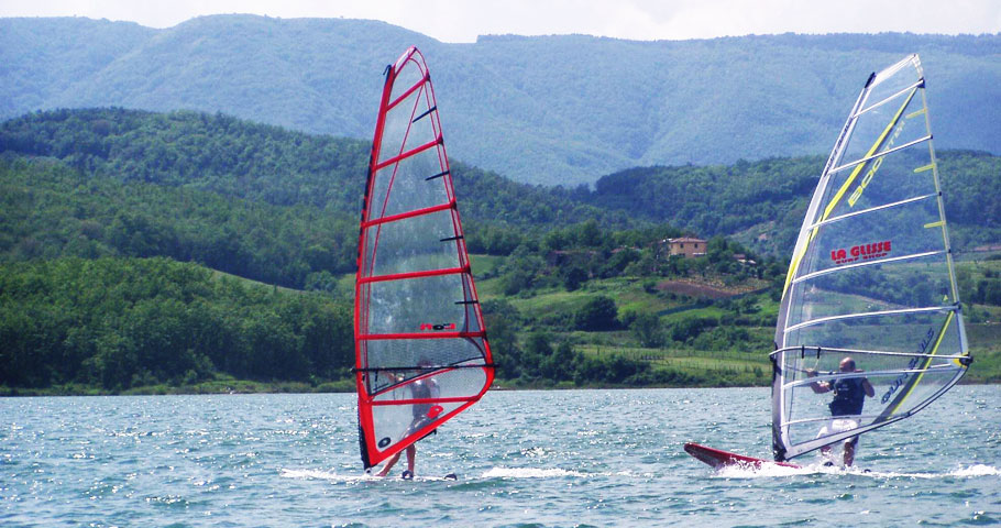 Wind surf nel Mugello 2