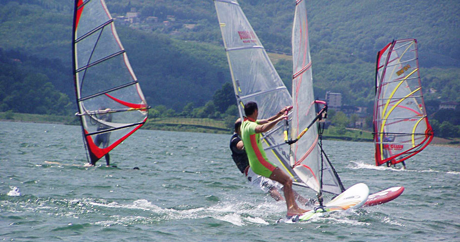 Wind surf nel Mugello 4